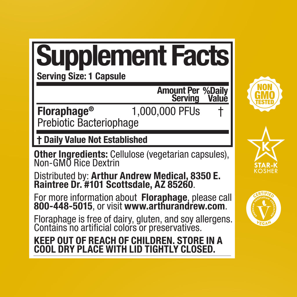 Floraphage - Advanced Probiotic CFU Booster