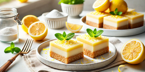 Lemon Cream Cheese Bars (Keto-Friendly)