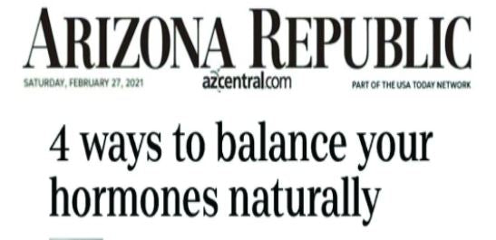 4 Ways to Balance Your Hormones Naturally