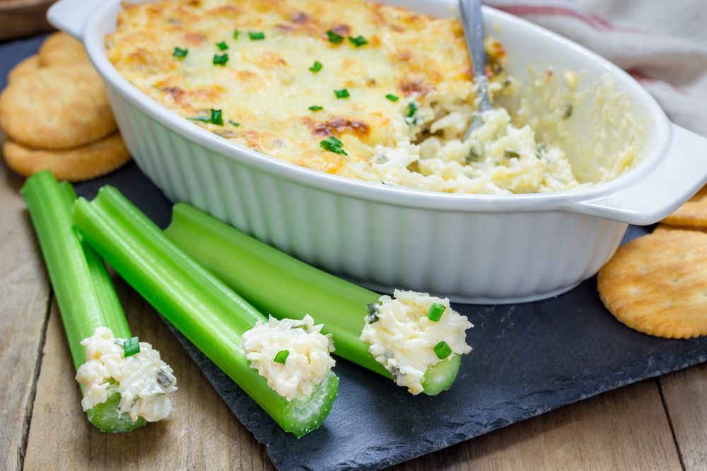 Keto Cheesy Crab Dip