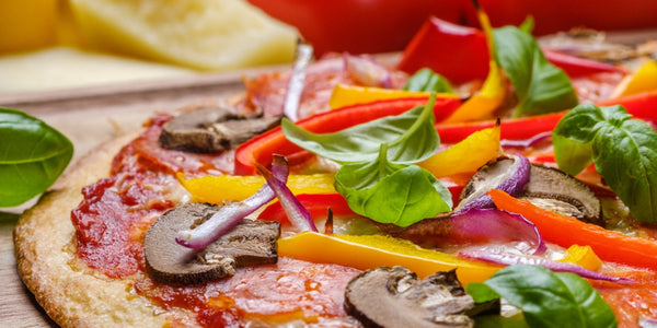 Keto Cauliflower Crust Pizza