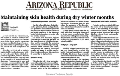 Maintaining Skin Health During Dry Winter Months