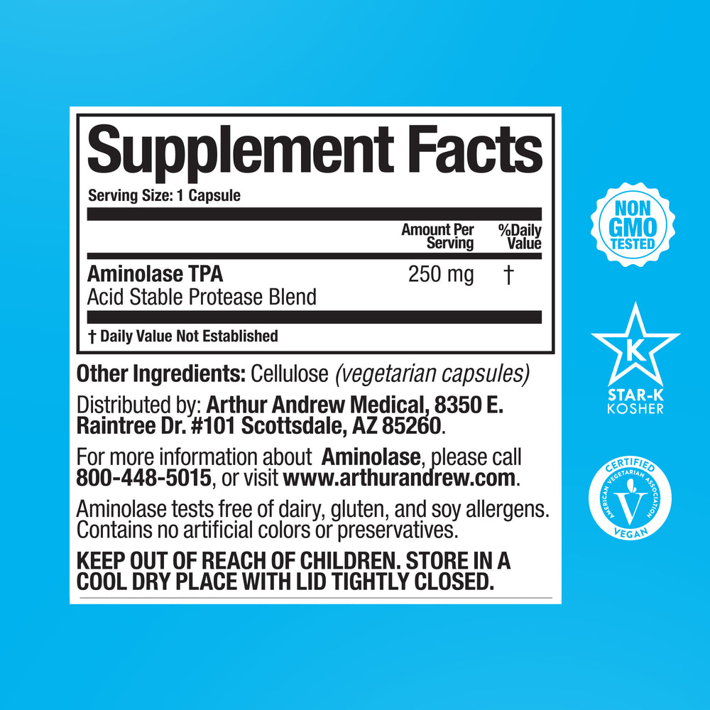 Aminolase product label