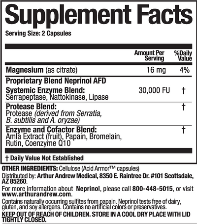 neprinol supplement facts